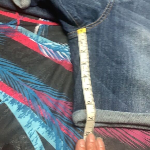 JCP Denim Shorts Sz 32/14 - Picture 8 of 9